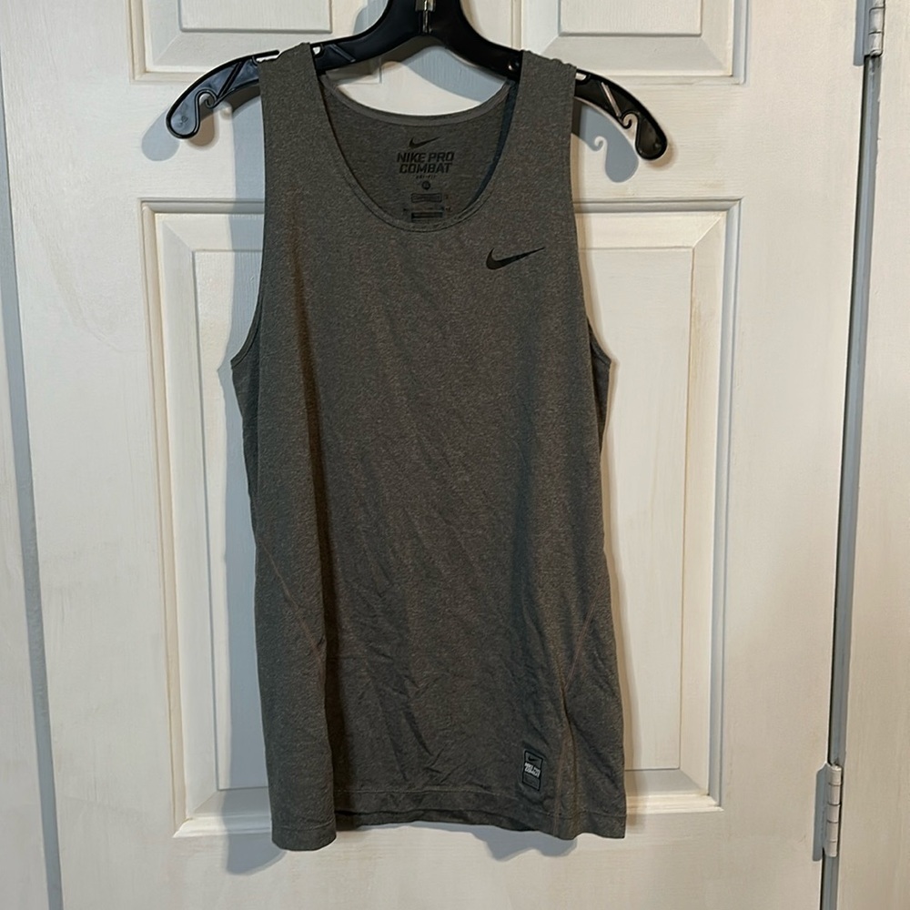 Nike Pro Combat Grey Tank size XL